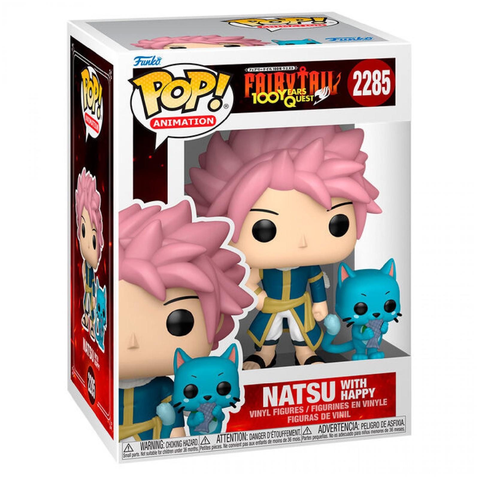 Funko Sammelfigur POP figure Fairy Tail 100 Years Quest Natsu with Happy #2285