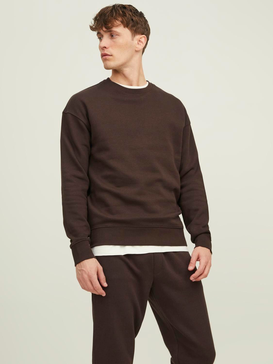 Sweatshirt JJESTAR BASIC SWEAT CREW NECK NOOS