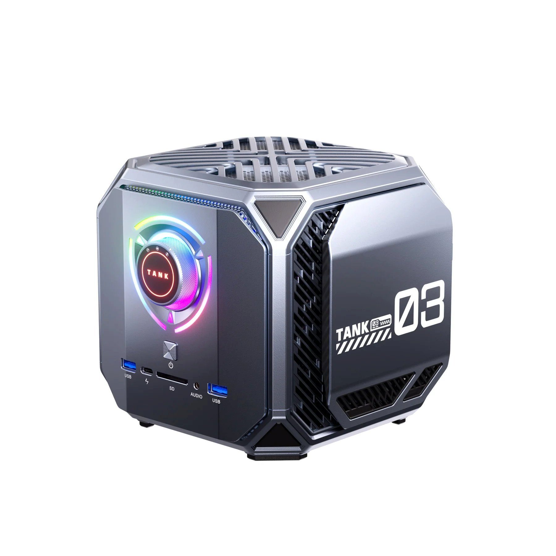 ACEMAGIC TANK03 Gaming-PC (Intel Core i7 12700H, GeForce RTX 30er Serie, 32 GB RAM, 1024 GB SSD, Luftkühlung, WiFi6, RGB, Windows 11 Pro)