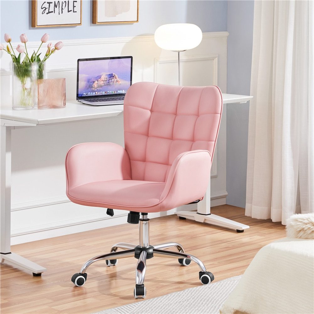 Yaheetech Drehstuhl, Bürostuhl Ergonomischer Schreibtischstuhl höhenverstel günstig online kaufen