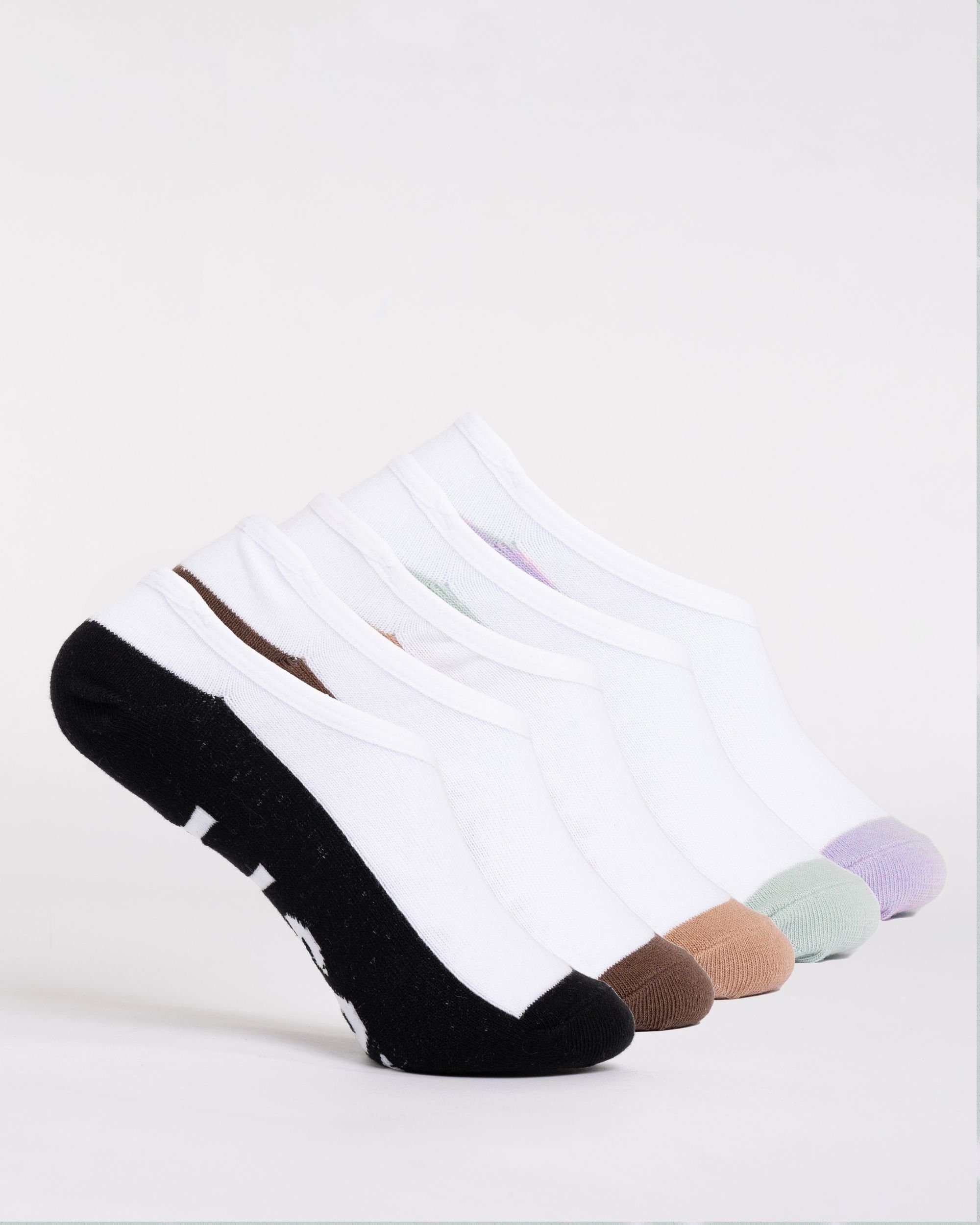 INVISIBLE 5-SOCK Sportsocken DAY PACK Rusty ALL
