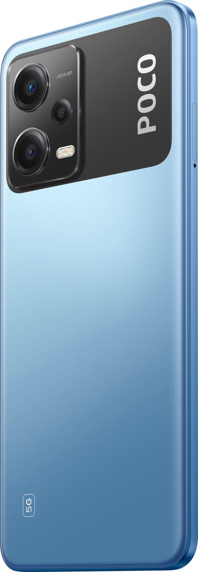 X5 5G MP 6GB+128GB Smartphone 48 Speicherplatz, Blau POCO GB Zoll, Xiaomi (16,9 128 cm/6,67 Kamera)