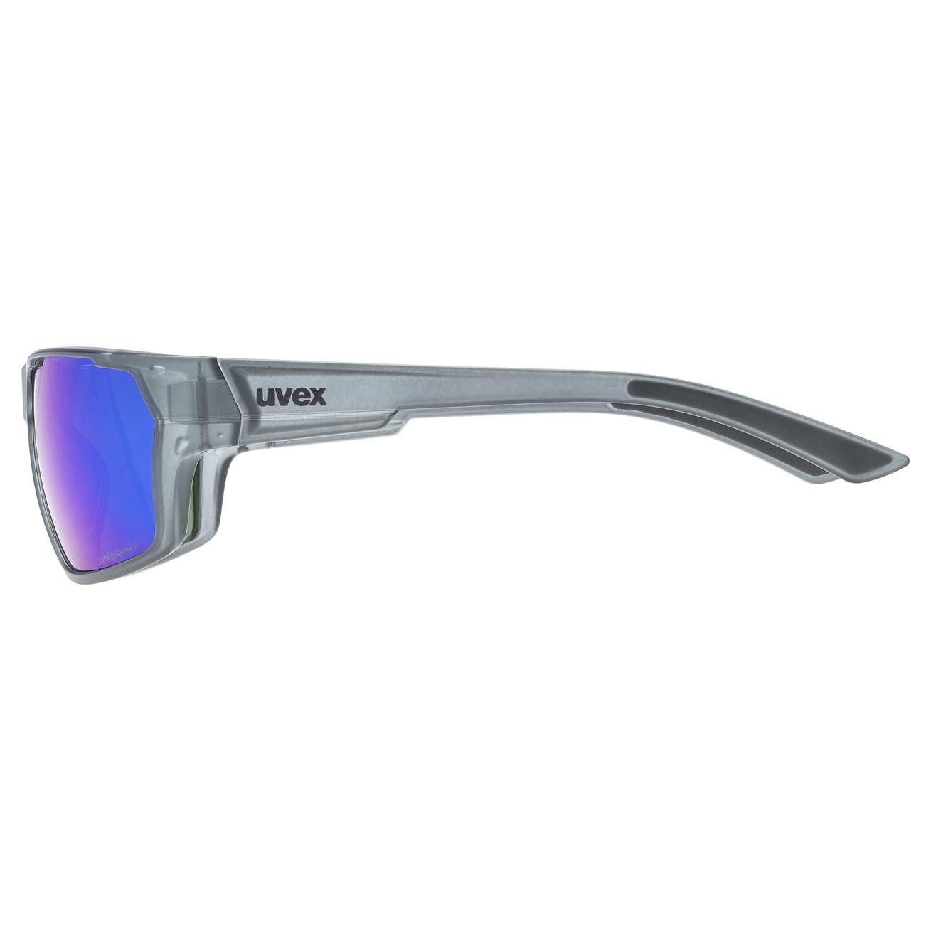 Uvex Sonnenbrille uvex sportstyle 233 P SMOKE MAT