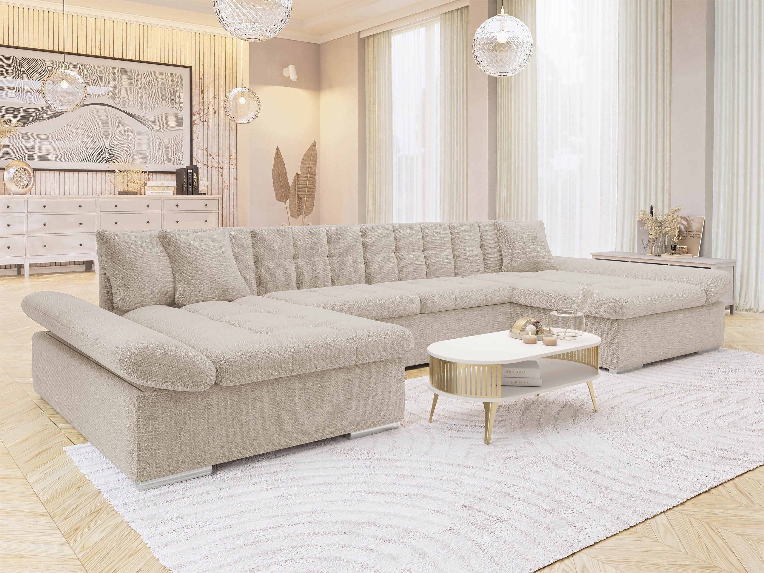 MIRJAN24 Wohnlandschaft Alia Premium, mit zwei günstig online kaufen