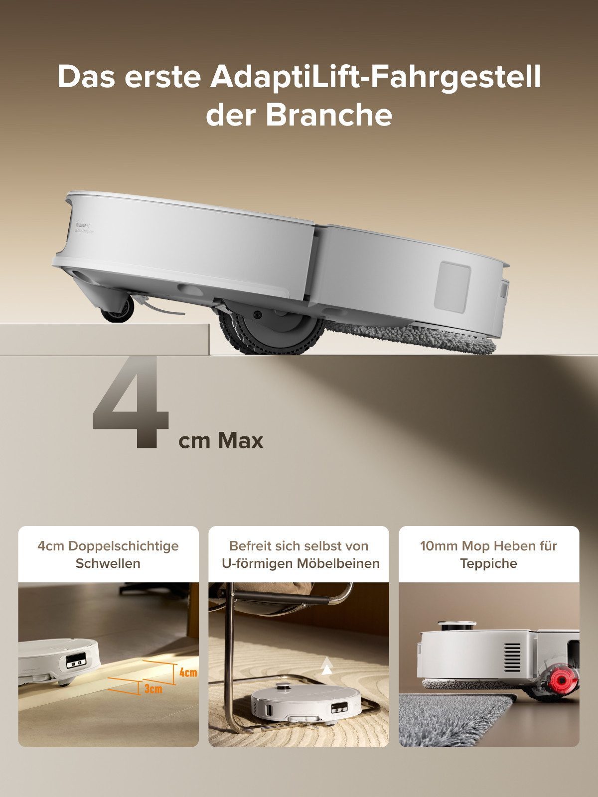 Roborock Qrevo Curv 2 Pro - Bild 3