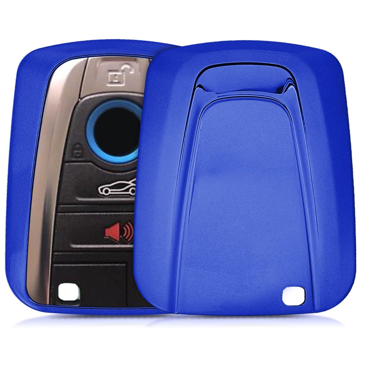 kwmobile Schlüsseltasche Autoschlüssel Hülle für BMW (1-tlg), TPU Schutzhülle Schlüsselhülle Cover für BMW