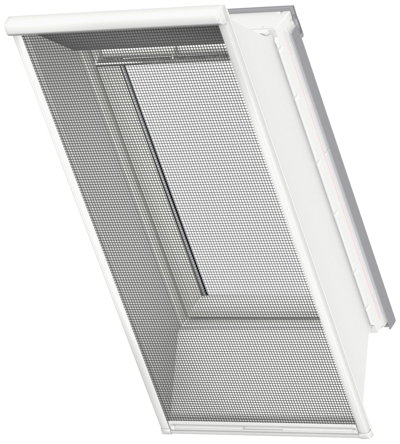 Insektenschutzrollo für Dachfenster, ZIL verschraubt, Dachausschnitt: max. für UK04 0000SWL, 1600 mm 1285 transparent, x VELUX