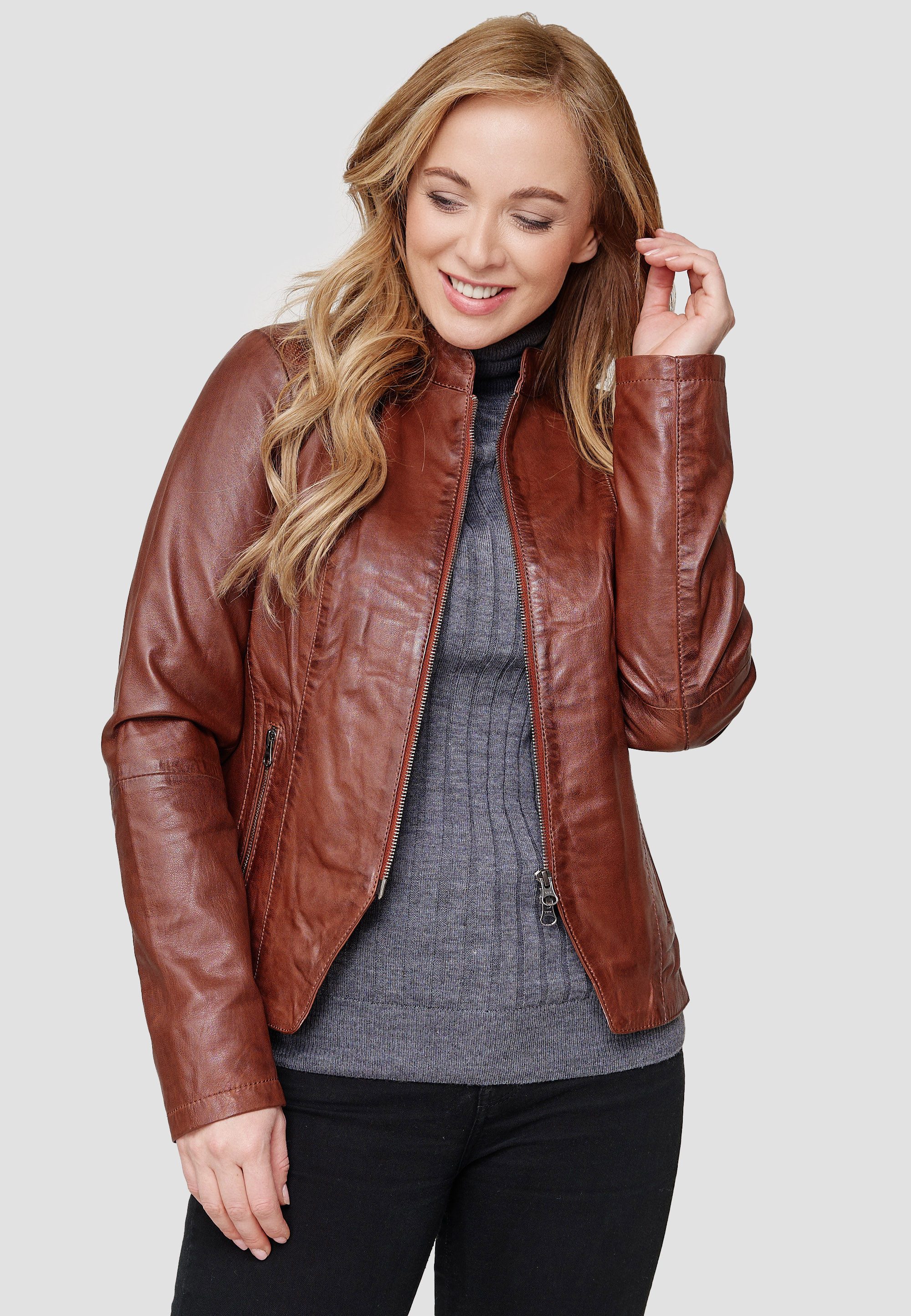 Lederjacke Kira