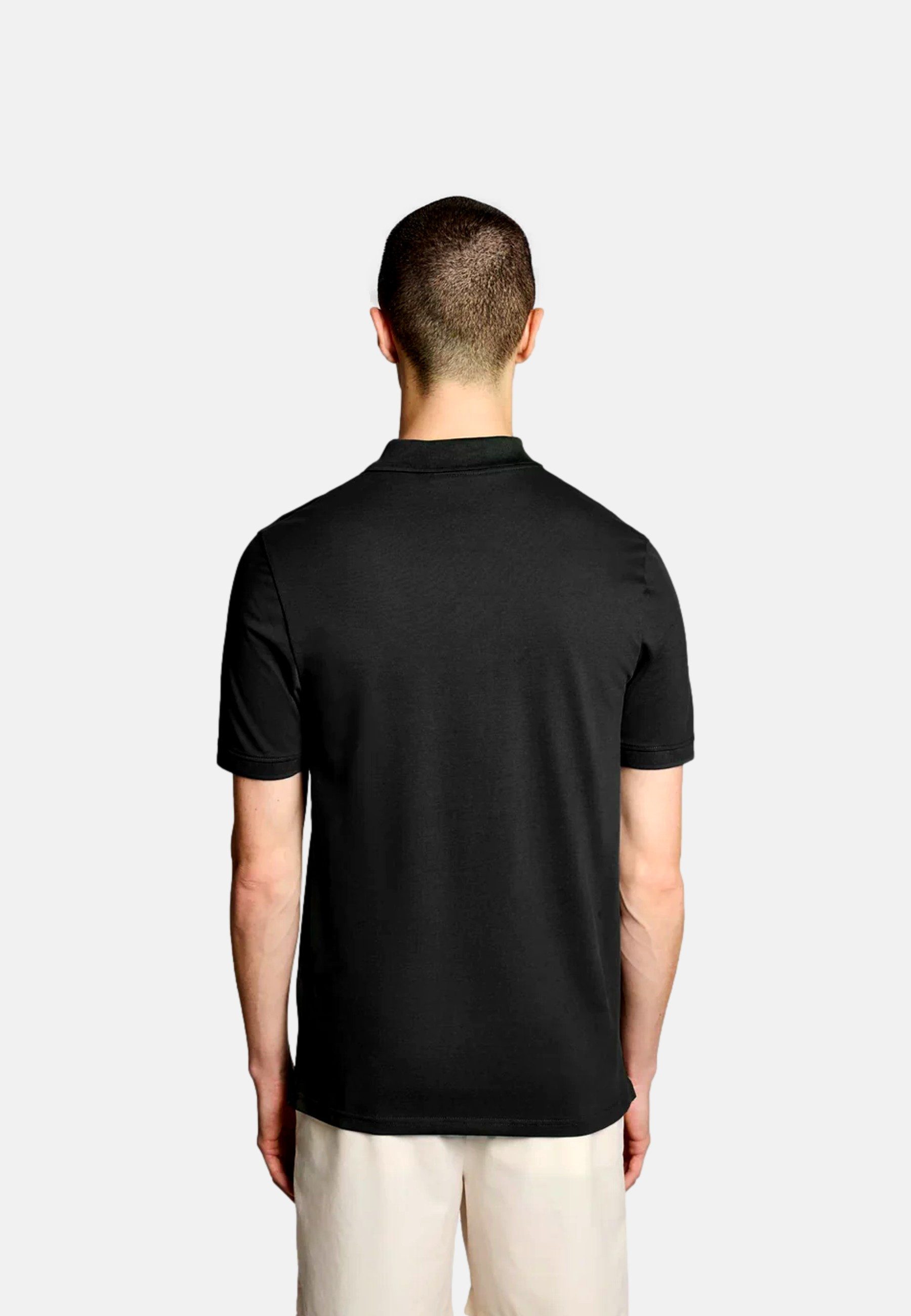 Lyle & Scott Poloshirt Poloshirt Kurzarmshirt mit Polokragen (1-tlg., 1)