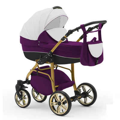 Elcar Kombi-Kinderwagen Neo Gold 2 in 1 inkl. Sportsitz und umfangreichen Zubehör in 22 Farben