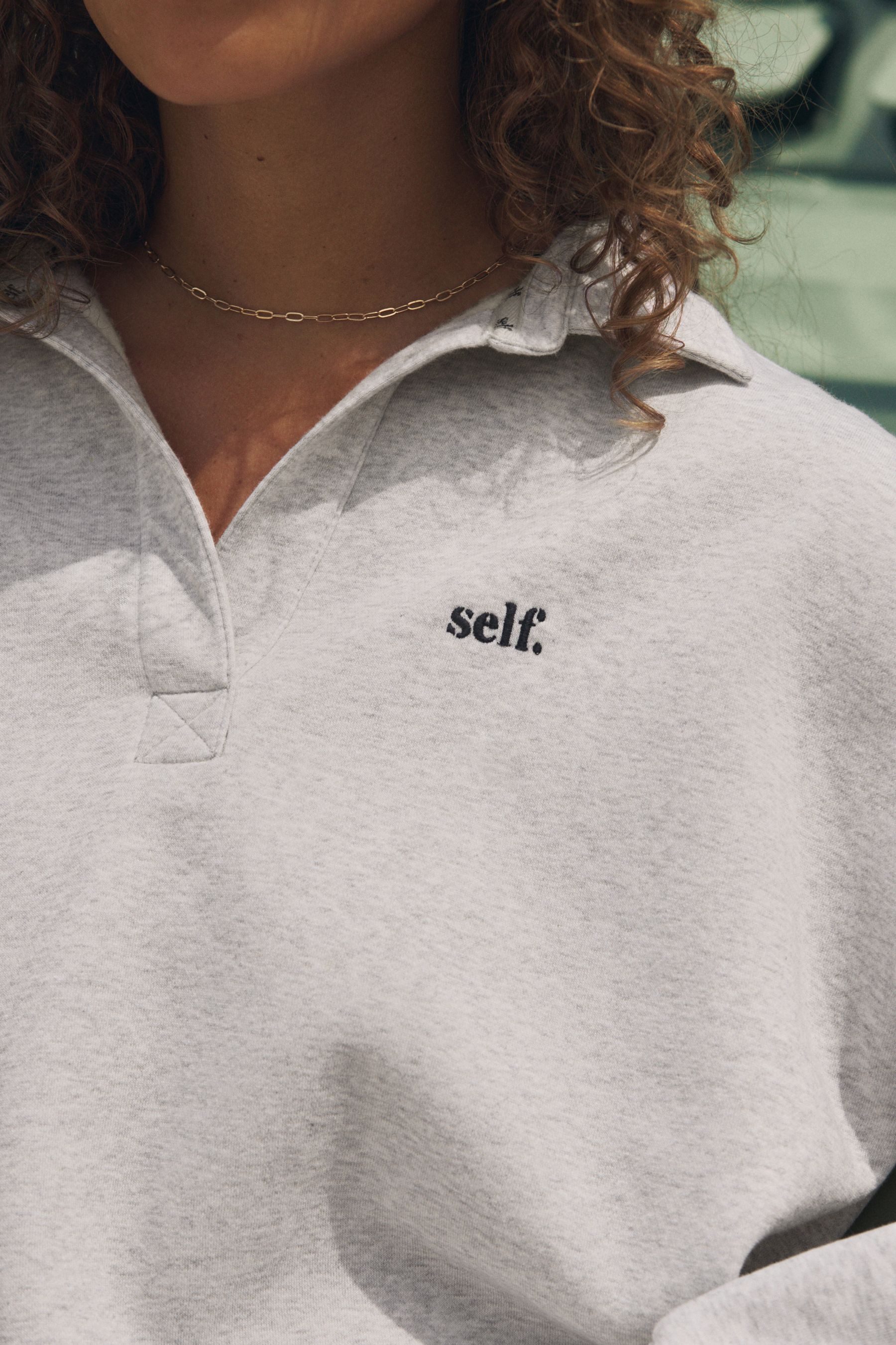 self Sweater Self. Rugby-Sweatshirt (1-tlg)