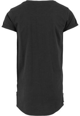 URBAN CLASSICS T-Shirt Urban Classics Herren Long Shaped Side Zip Tee (1-tlg)