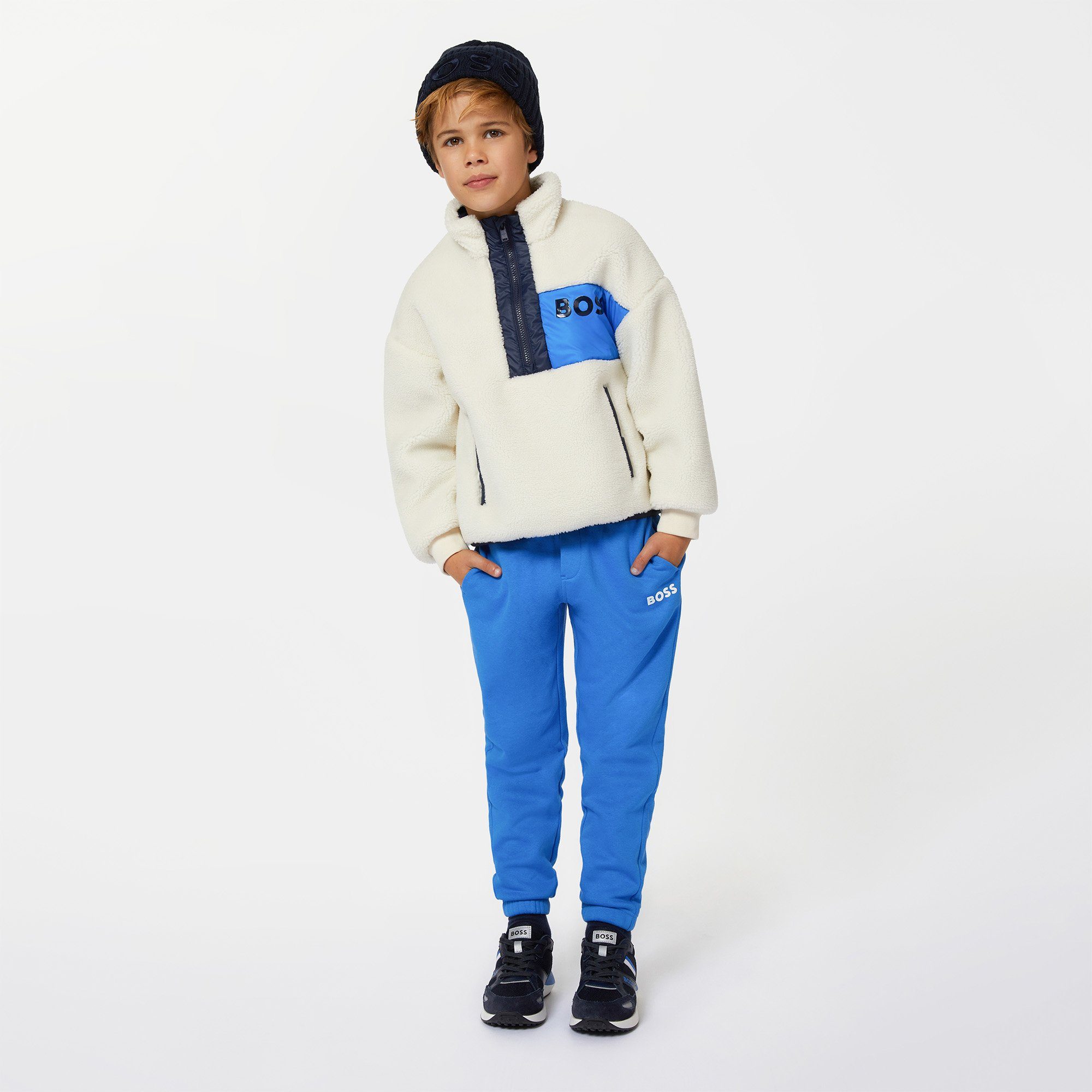 Boss Kidswear Sweatshirt Boss Kidswear Sweatshirt Lammfellimitat