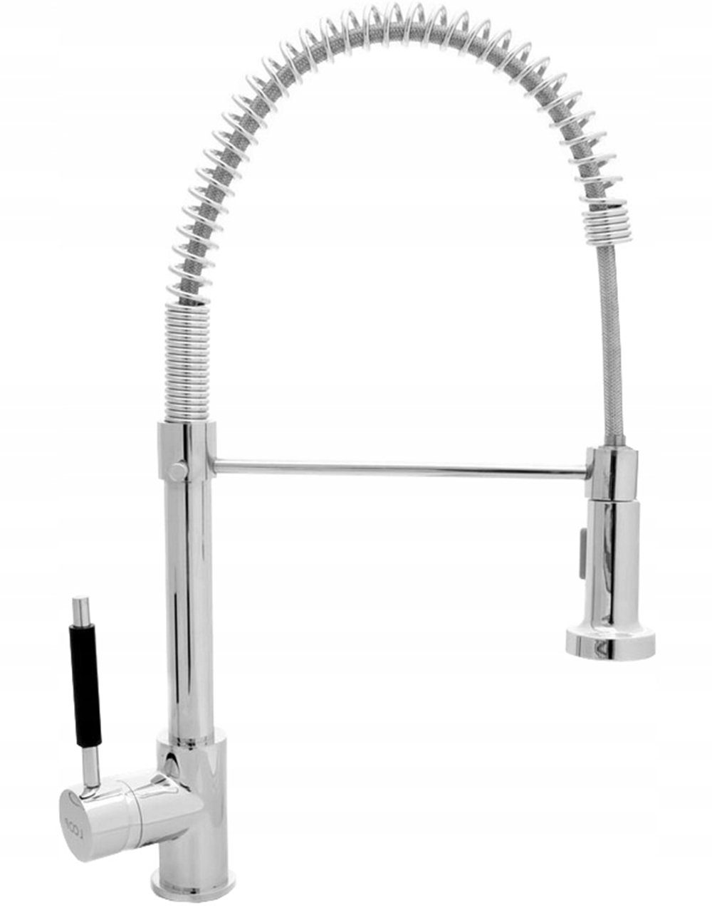 Faizee Möbel Küchenarmatur Armatur Spiral mit Brausekopf Spiralfederarmatur Chrom Wasserhahn