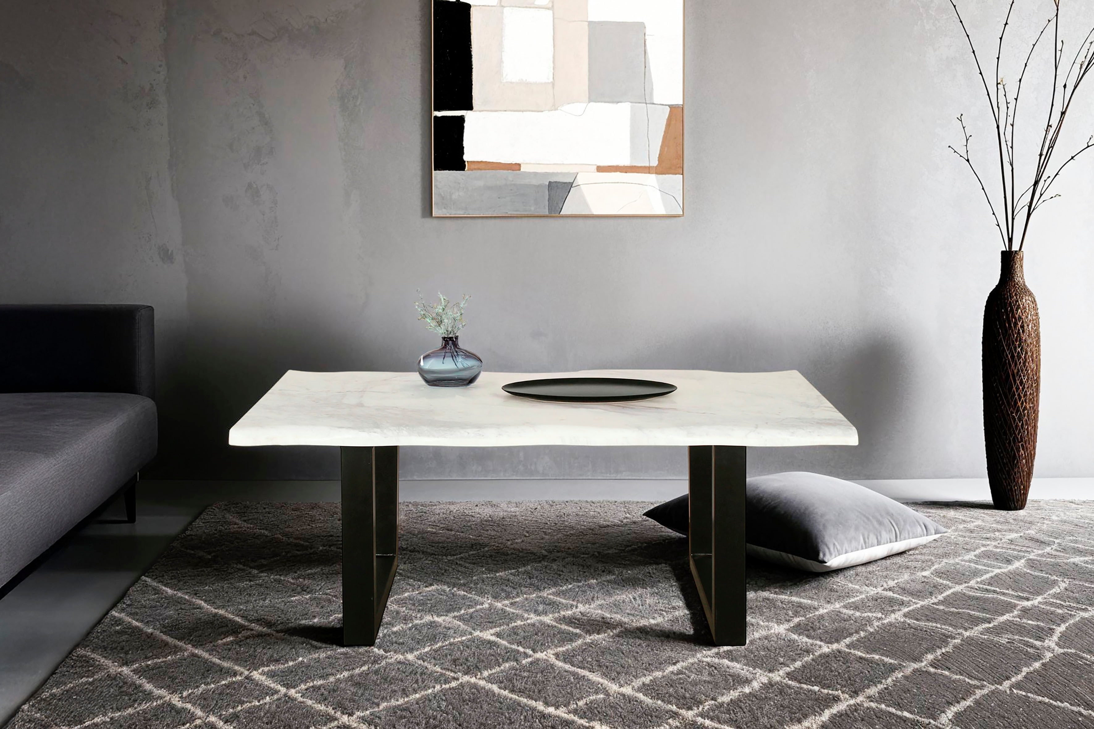 byLIVING Couchtisch Stone (1-St), aus echtem günstig online kaufen