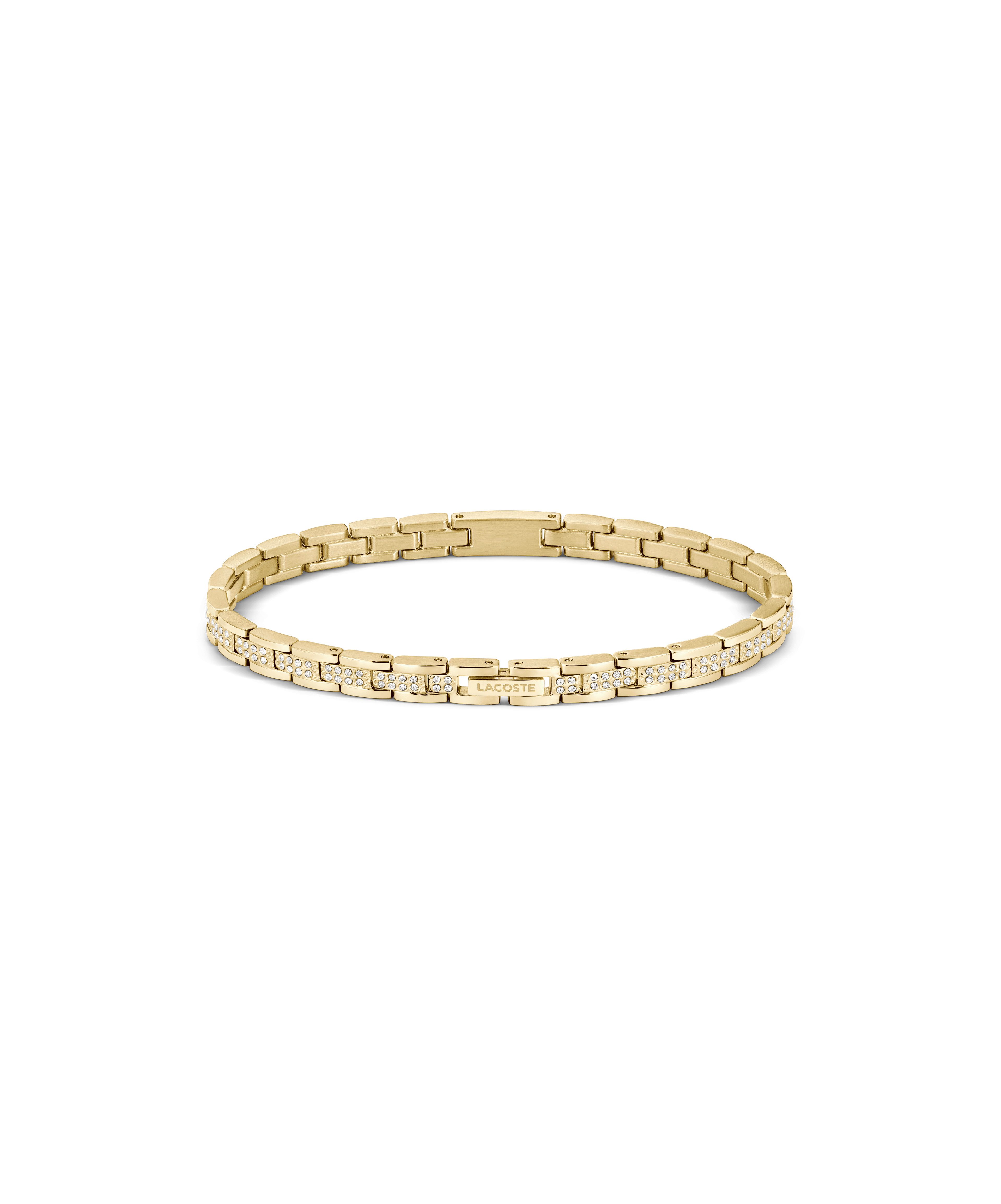 Lacoste Gliederarmband METROPOLE, mit Glasstein