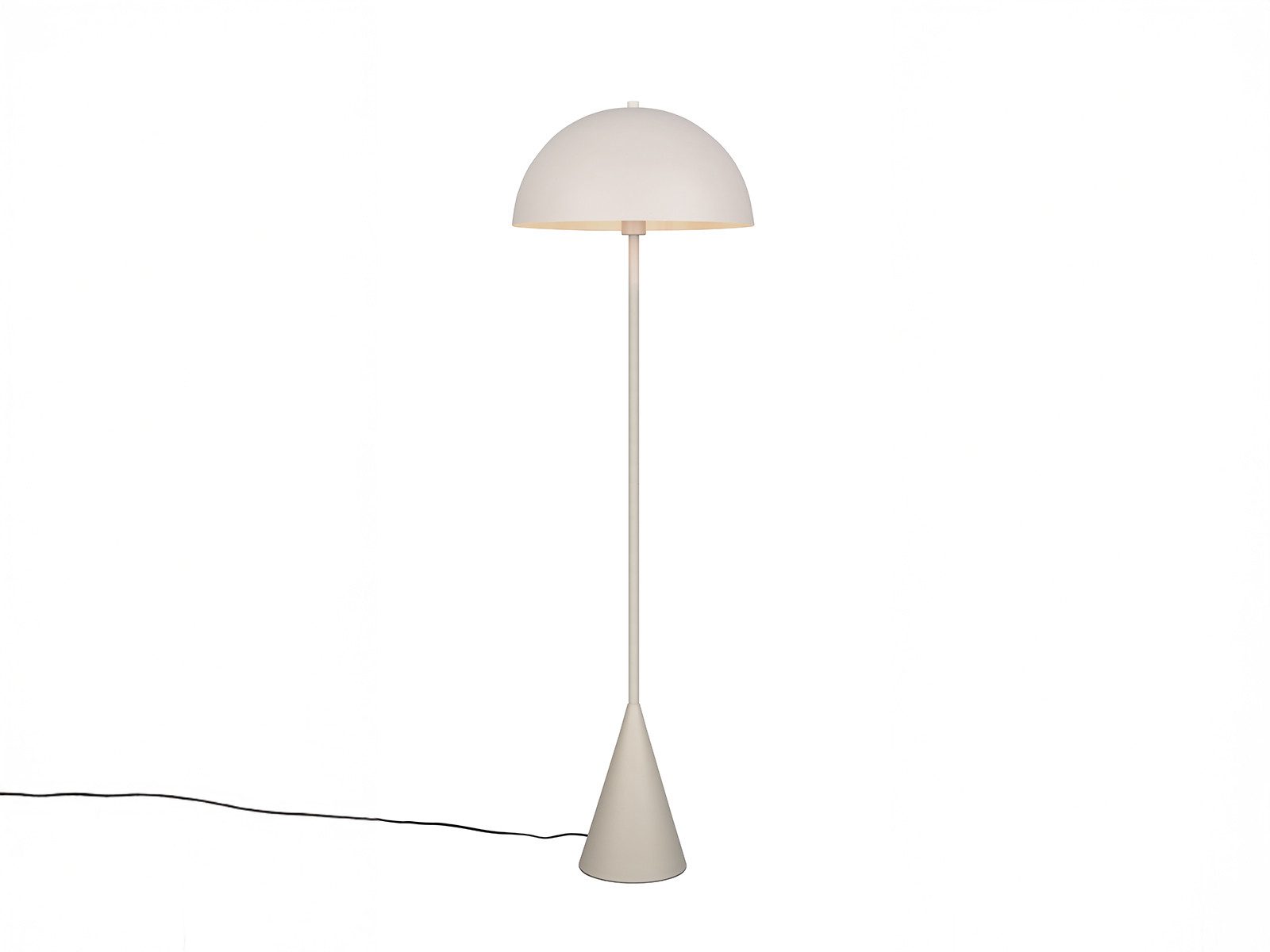 TRIO Leuchten LED Stehlampe, Dimmfunktion, LED wechselbar, Warmweiß, kleine coole Pilz-lampe stehend für Zimmer Ecke, Höhe 130cm