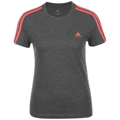 adidas Sportswear T-Shirt Essentials Slim 3-Streifen T-Shirt Damen