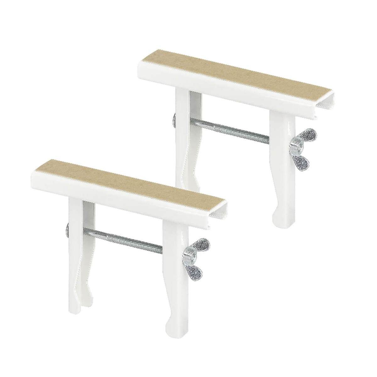 siwitec Heizkörperkonsole 2 x Universal-Heizkörperkonsole weiß 150 x 32 x 1 günstig online kaufen