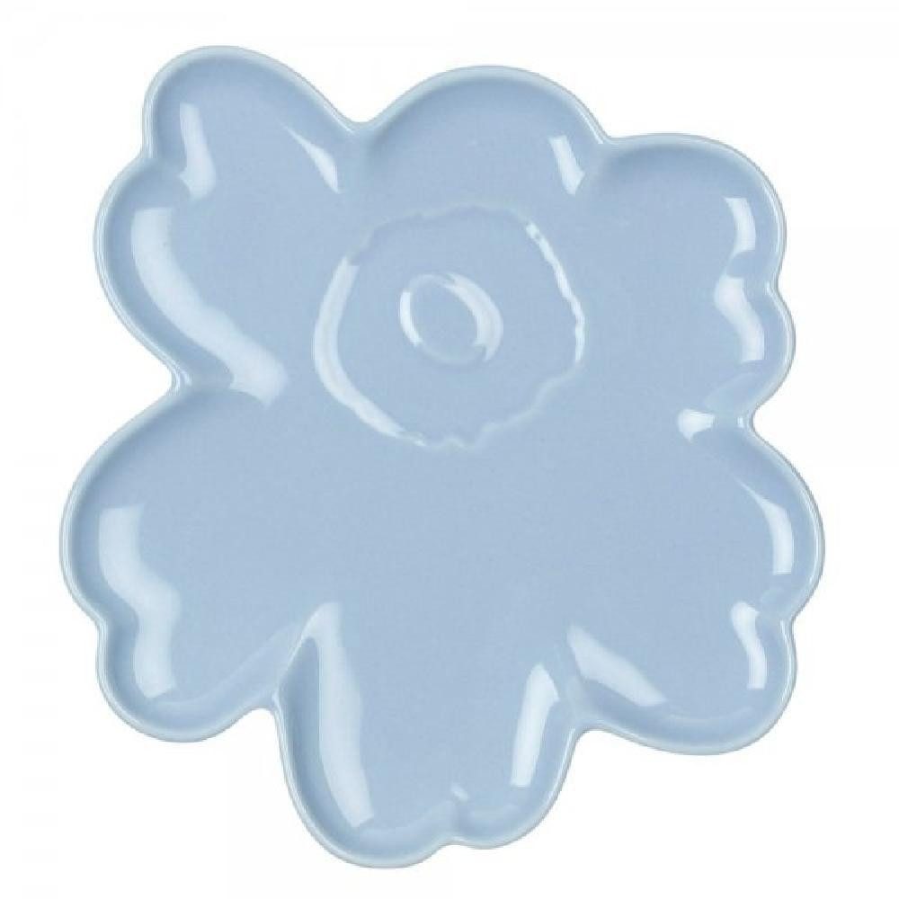 Marimekko Servierplatte Teller Unikko Light Blue (20 cm)