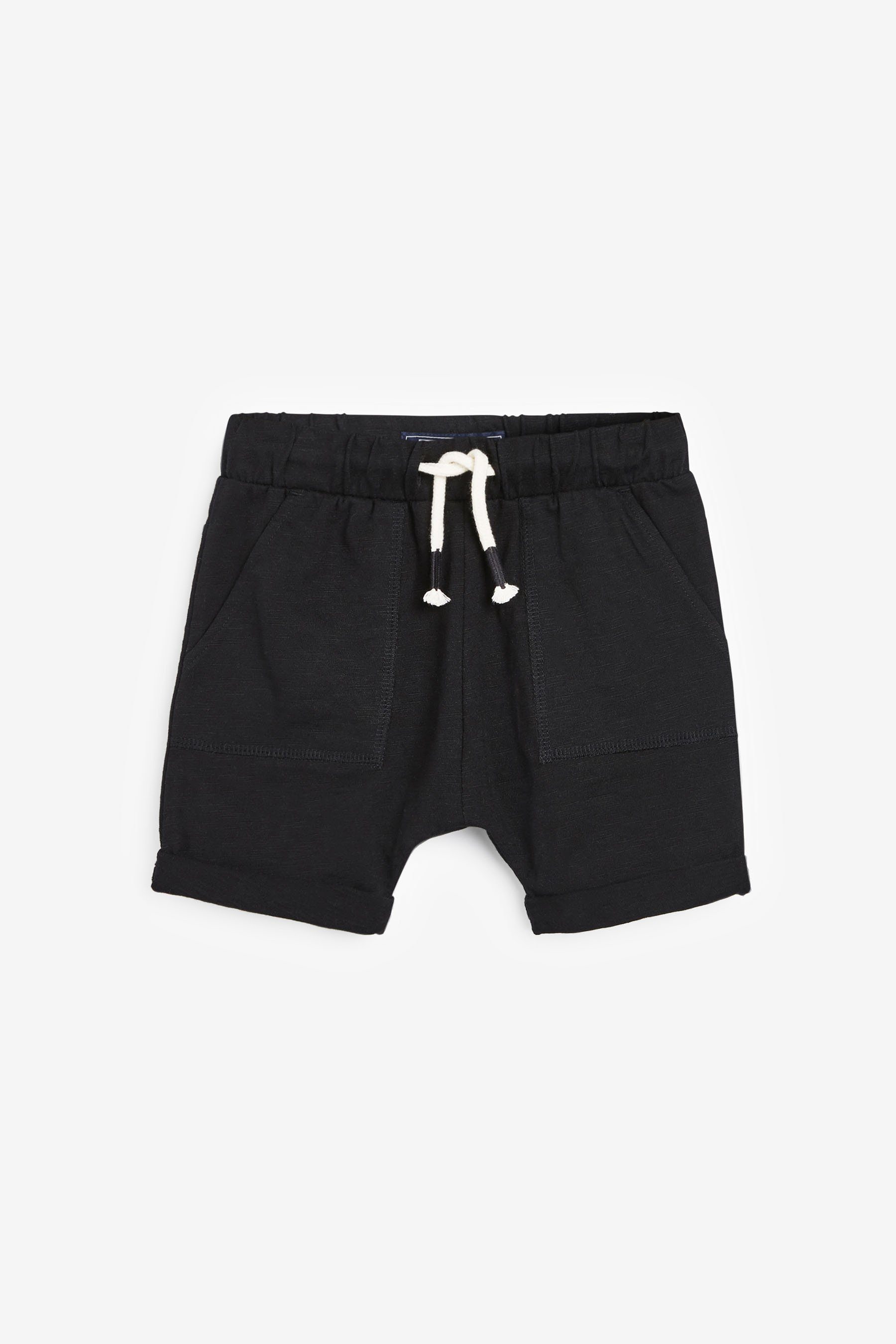 3er-Pack (3-tlg) Next Jerseyshorts, Leichte Sweatshorts Navy/Grey/Black