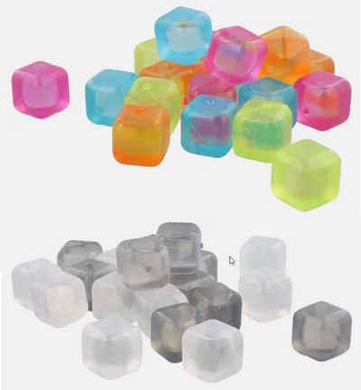 Spectrum Eiswürfel-Steine Wiederverwendbare Eiswürfel 40 Stück Kunststoff