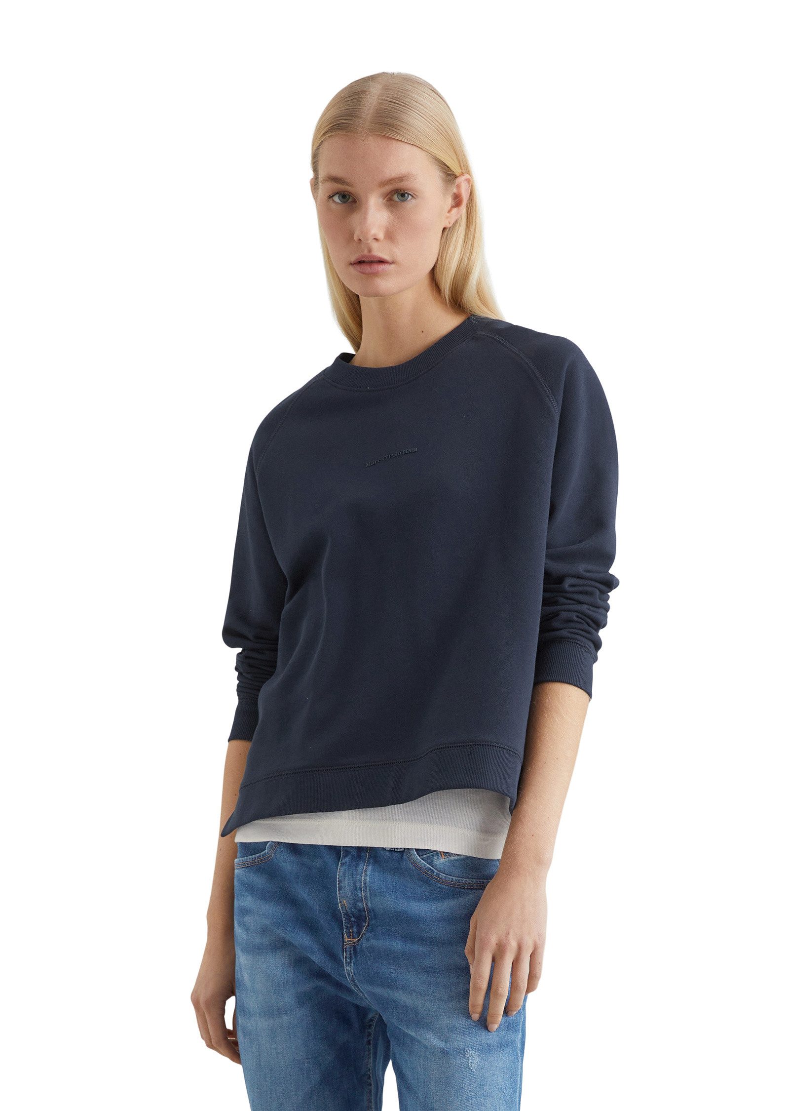 Marc O'Polo DENIM Sweatshirt aus Organic Cotton günstig online kaufen