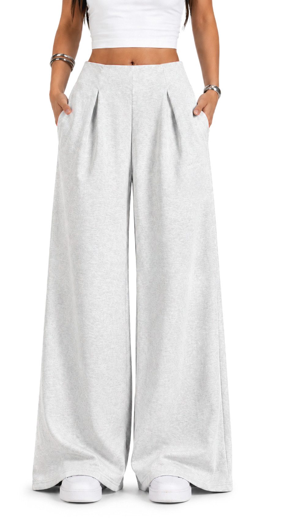 Smilodox Jogginghose Sylva Hose Damen, aus Baumwolle, Loose Fit, Gym & Streetwear Baggy, Komfort, Baumwollmix, weiches Material