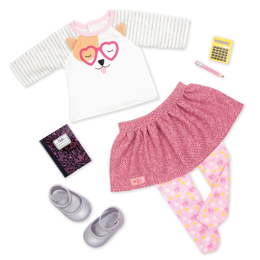 Our Generation Puppenkleidung Outfit Klassenzimmer Fashionista günstig online kaufen