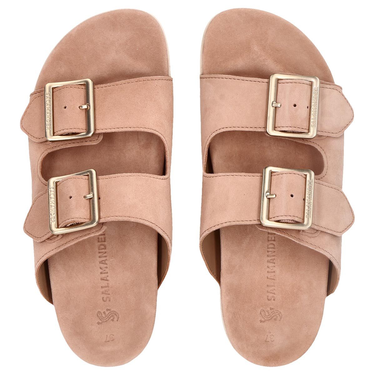 Salamander Basic Pantolette (1-tlg) Pantoletten - Hochwertiges Veloursleder für hohen Komfort