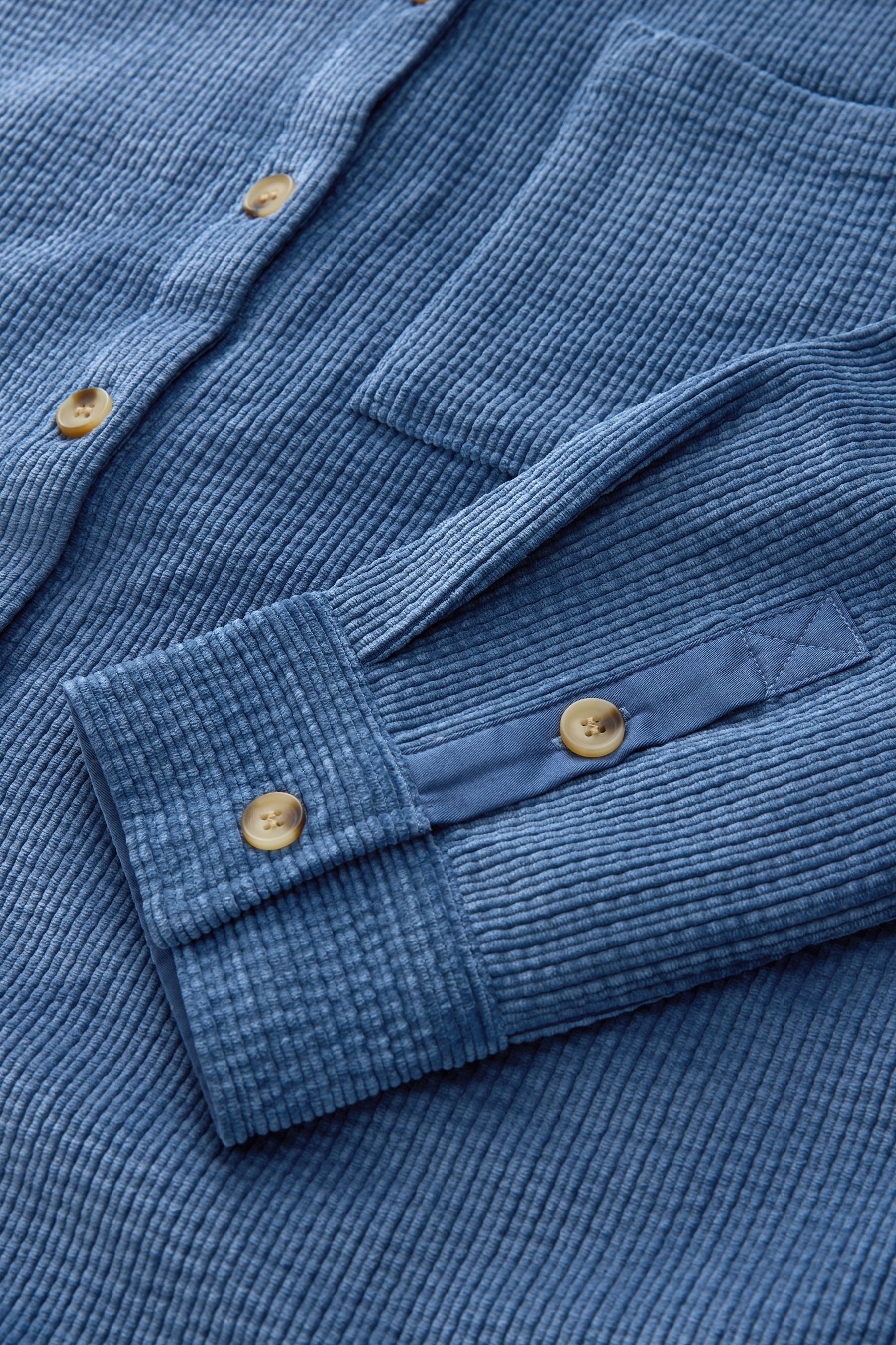 Next Langarmhemd Langärmelige Hemdjacke aus Kord (1-tlg) günstig online kaufen