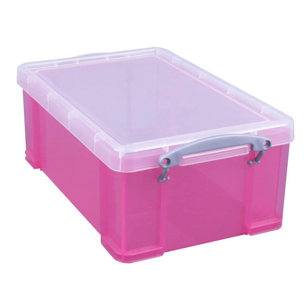 REALLYUSEFULBOX Aufbewahrungsbox Really Useful Box Aufbewahrungsbox 9l transparent/