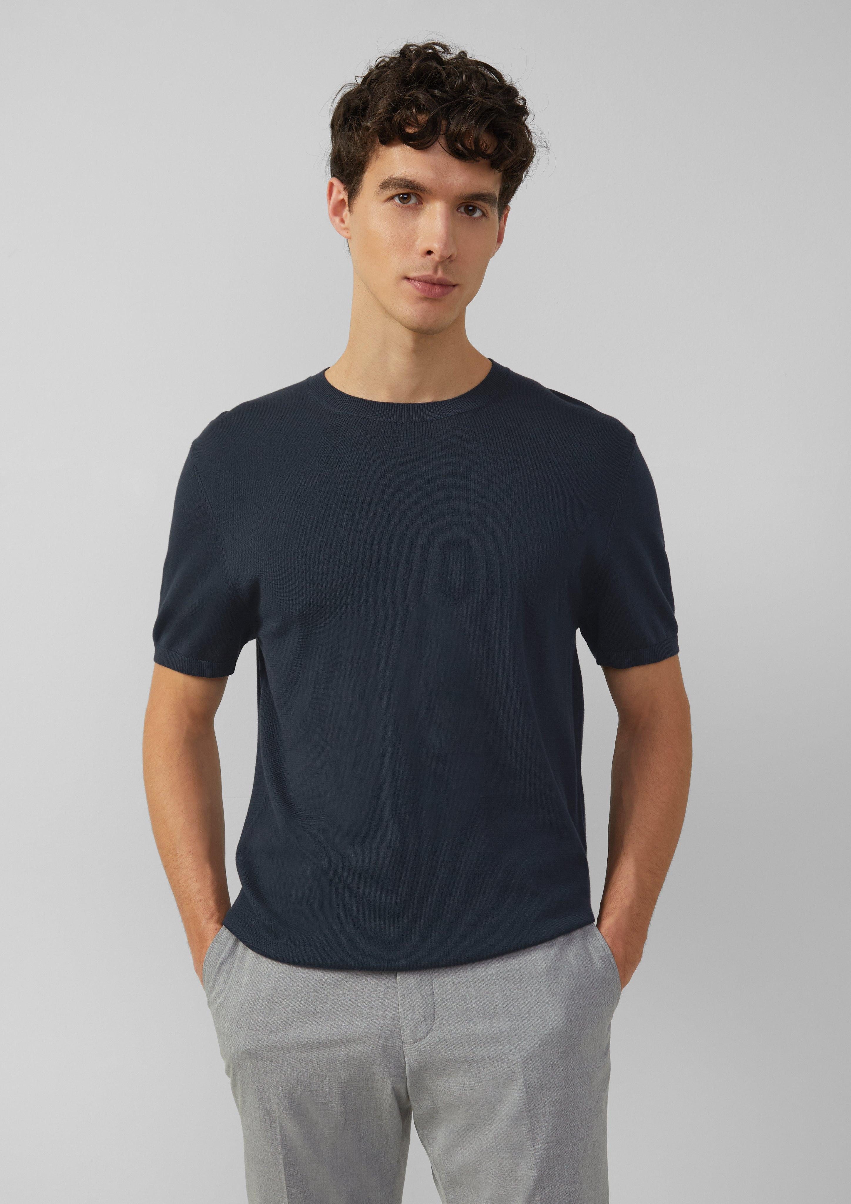 s.Oliver BLACK LABEL Strickpullover Feingestricktes T-Shirt günstig online kaufen