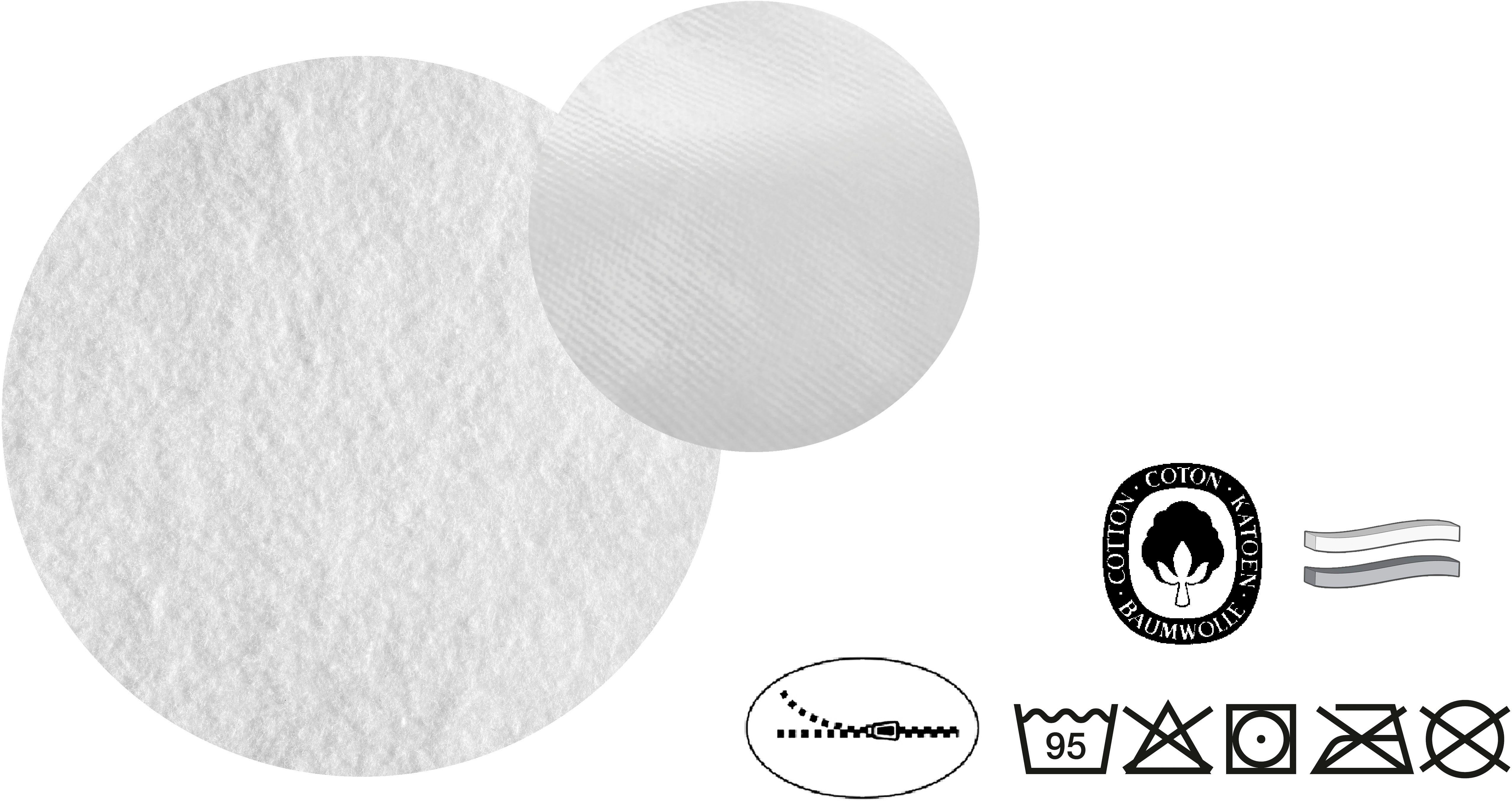 Biberna Sleep & Protect Kissenhülle wasserundurchlässiger Molton-Kopfkissenbezug, (1 Stück), empfehlenswert bei Hausstauballergien - made in Germany – Bild 4 von 5