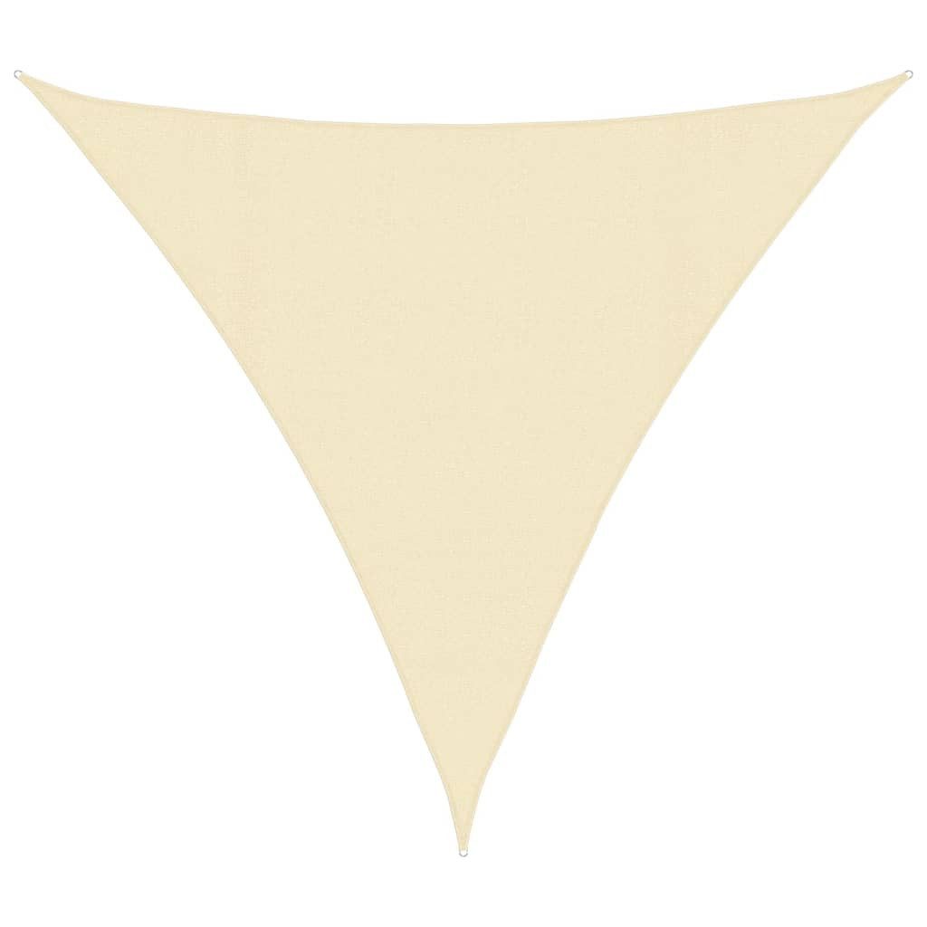 Sonnensegel Sonnensegel 160 g/m² Creme 4,5x4,5x4,5 m HDPE