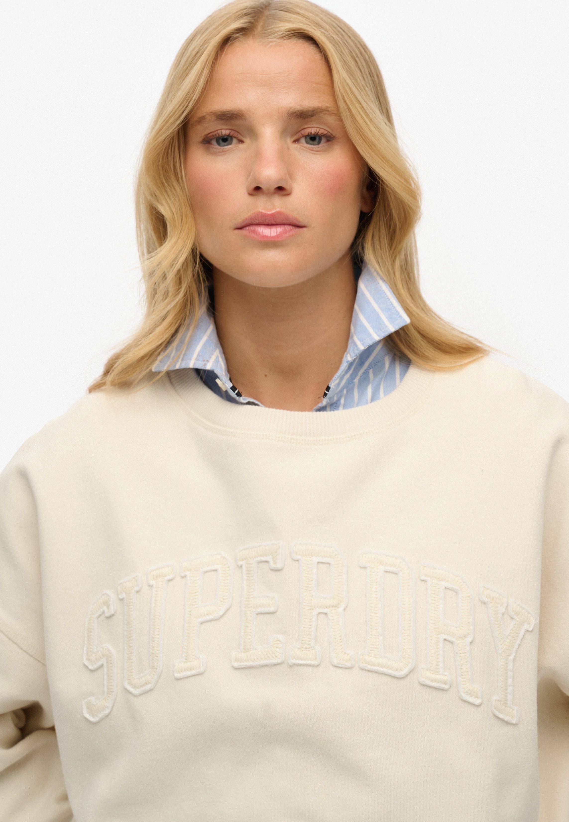 Superdry Sweatshirt ATHLETIC TONAL APPLIQUE CREW günstig online kaufen
