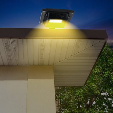Home safety LED Dachrinnenleuchte 10Stk.25LED Außen Solarlampen, Lichtsensor