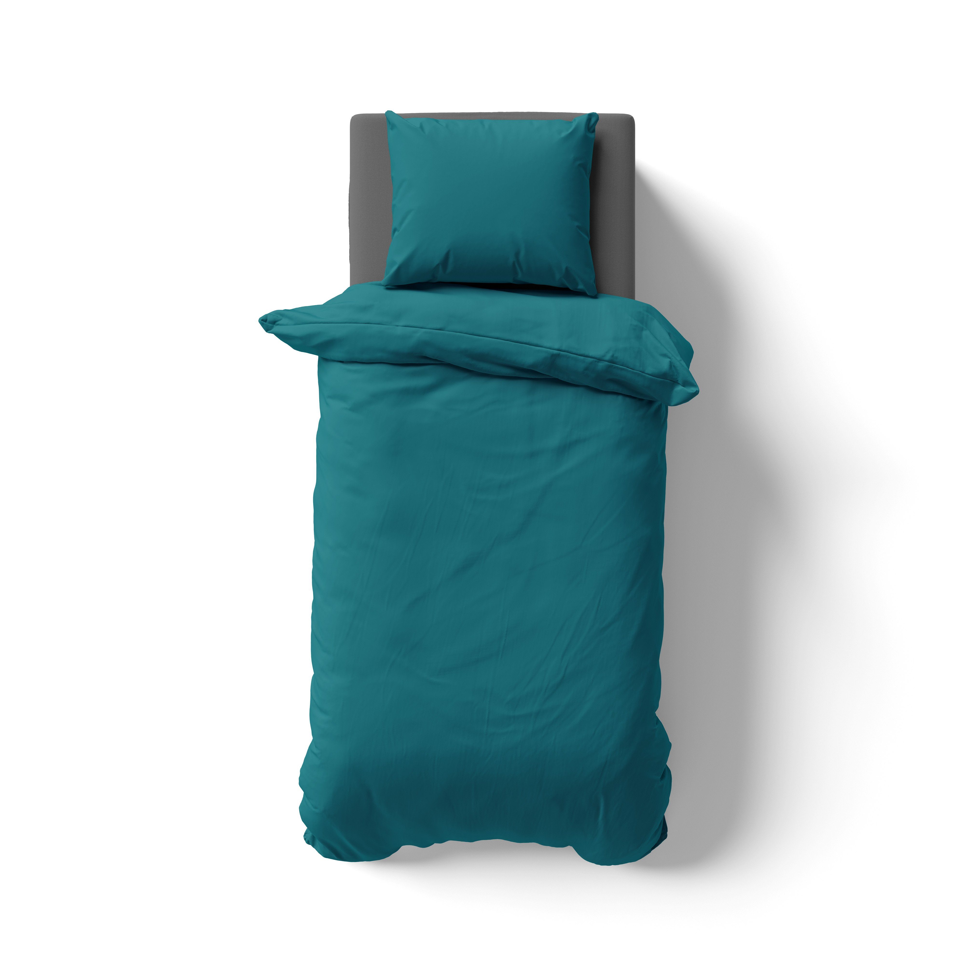 Hometex Premium Textiles Bettwäsche Mikrofaser Bettwäsche, mit Reißverschluss