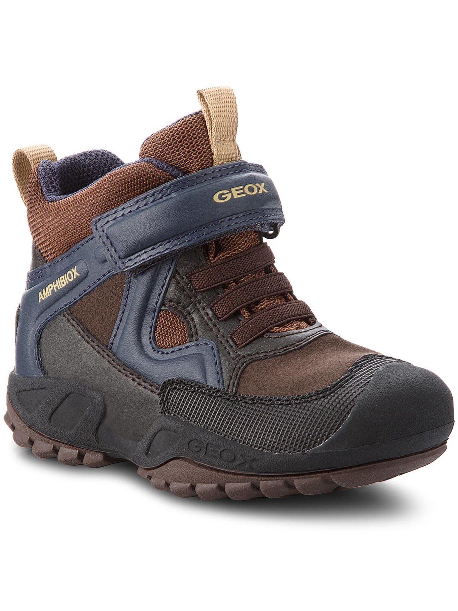 Geox Schneeschuhe Schneeschuhe J N.Savage B.B Abx A J841WA 011BC C0947 M Brown/Navy