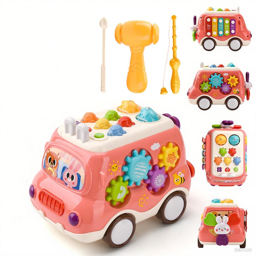 CLTYQ Lernspielzeug Montessori Musikspielzeug ab 1 Jahr, Lernspielzeug mit günstig online kaufen