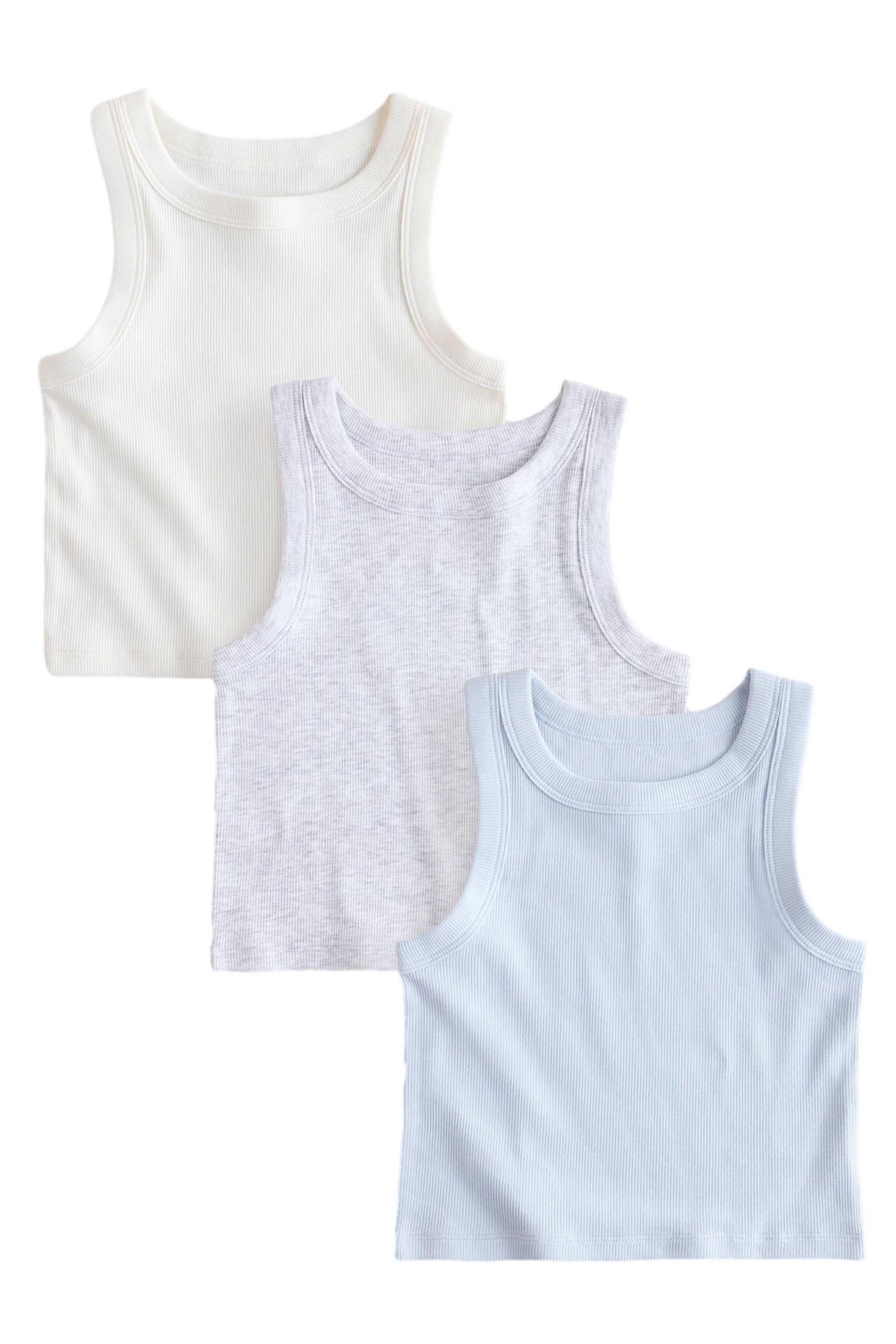 Next Trägertop Top, 3er-Pack (3-tlg)