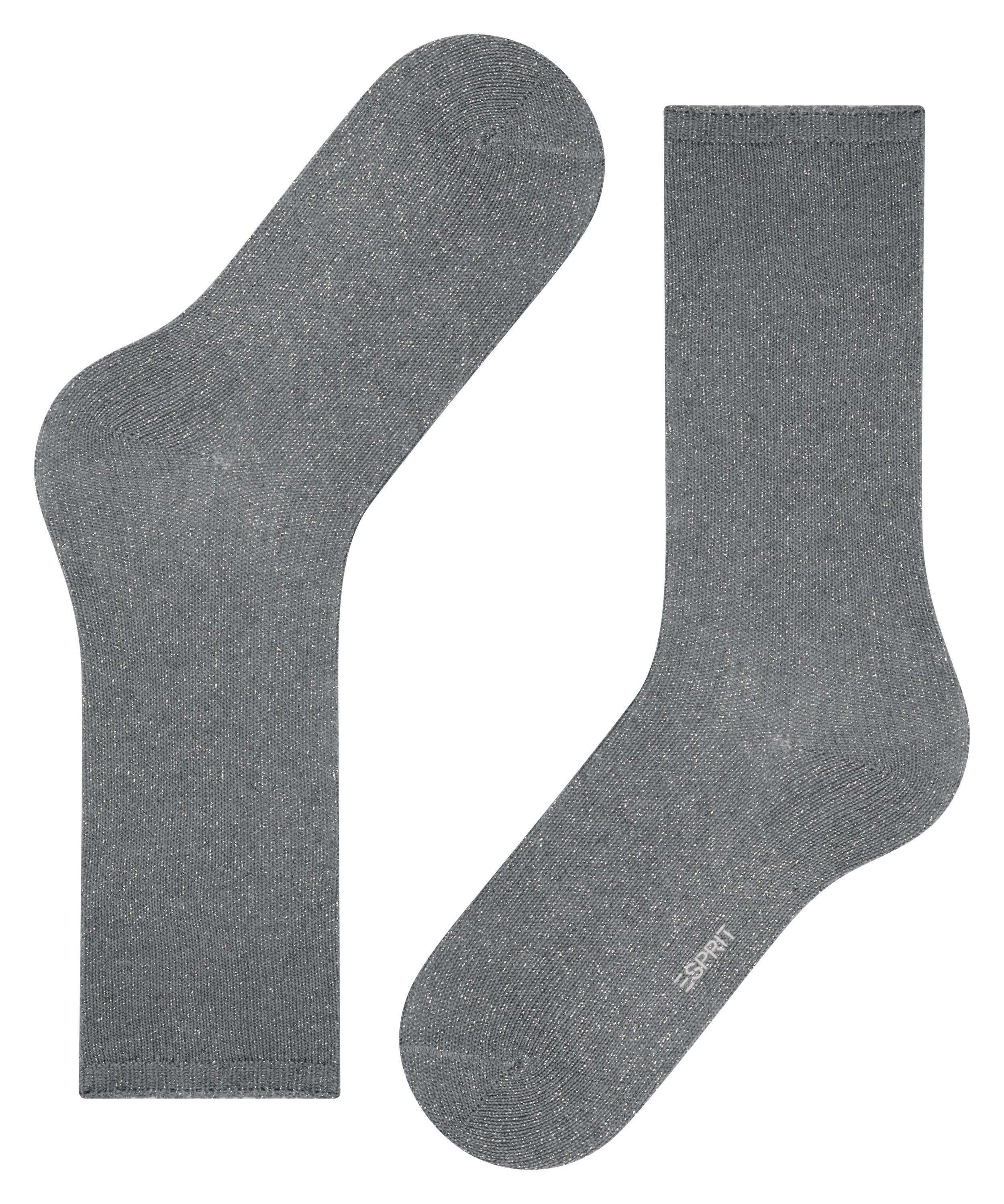Socken Boot (1-Paar) Glitter greymel. (3390) Esprit light