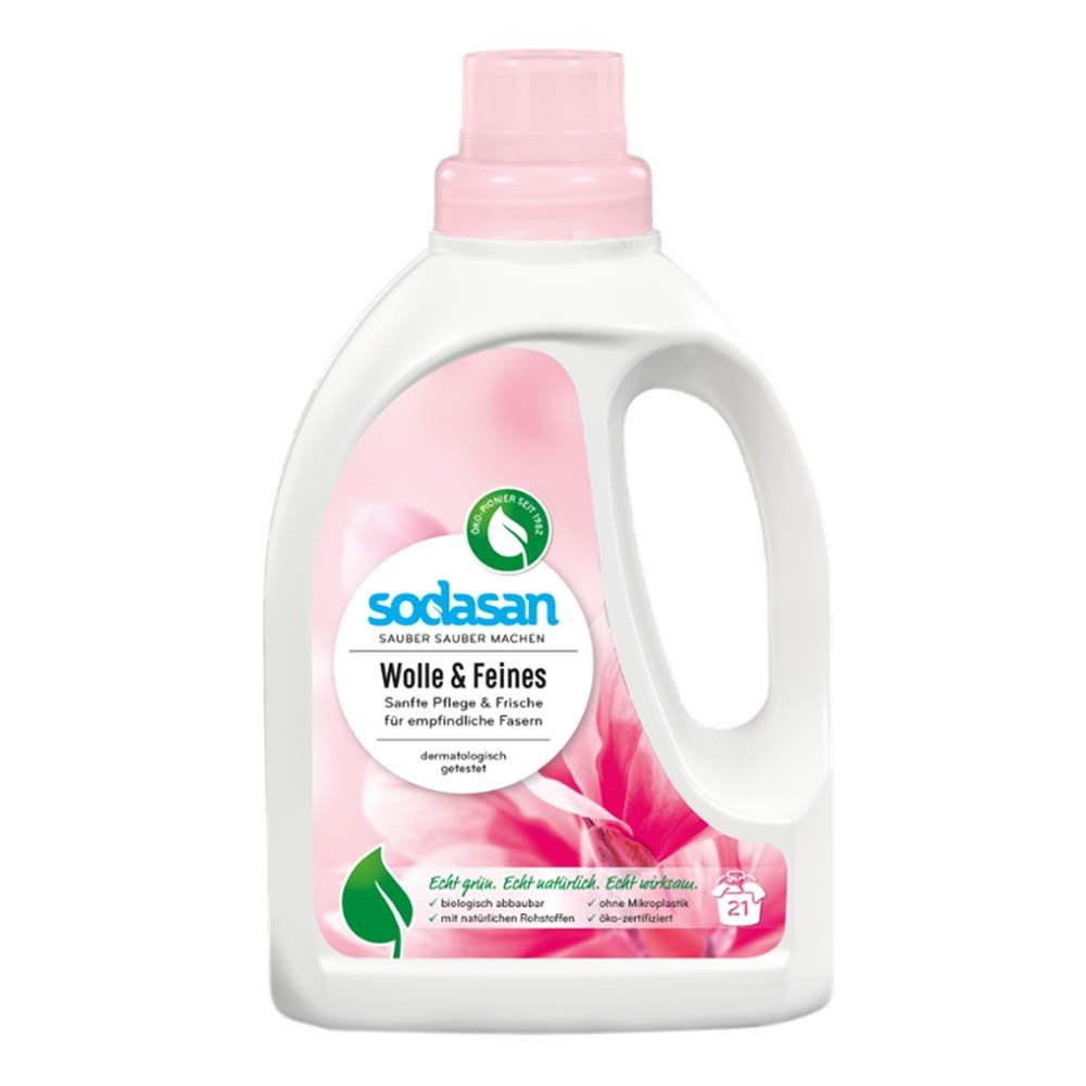 Sodasan Waschmittel Wolle & Feines 750ml Wollwaschmittel