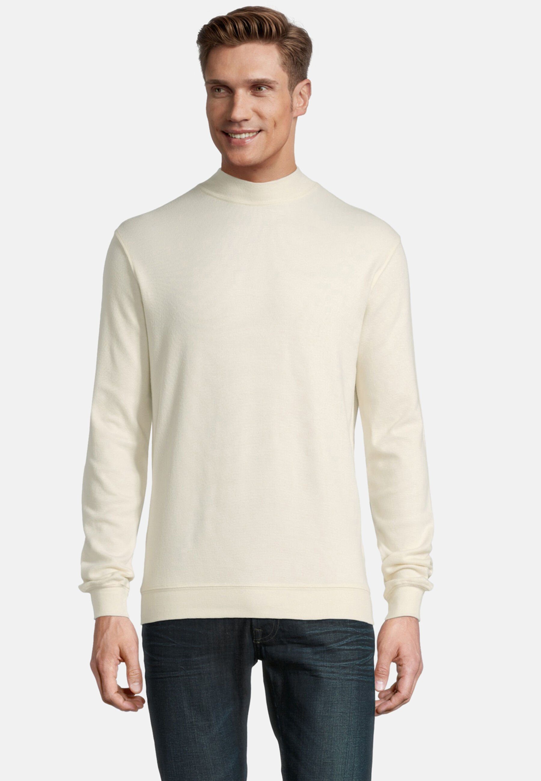 SteffenKlein Stehkragenpullover Mit fein geripptem Turtleneck