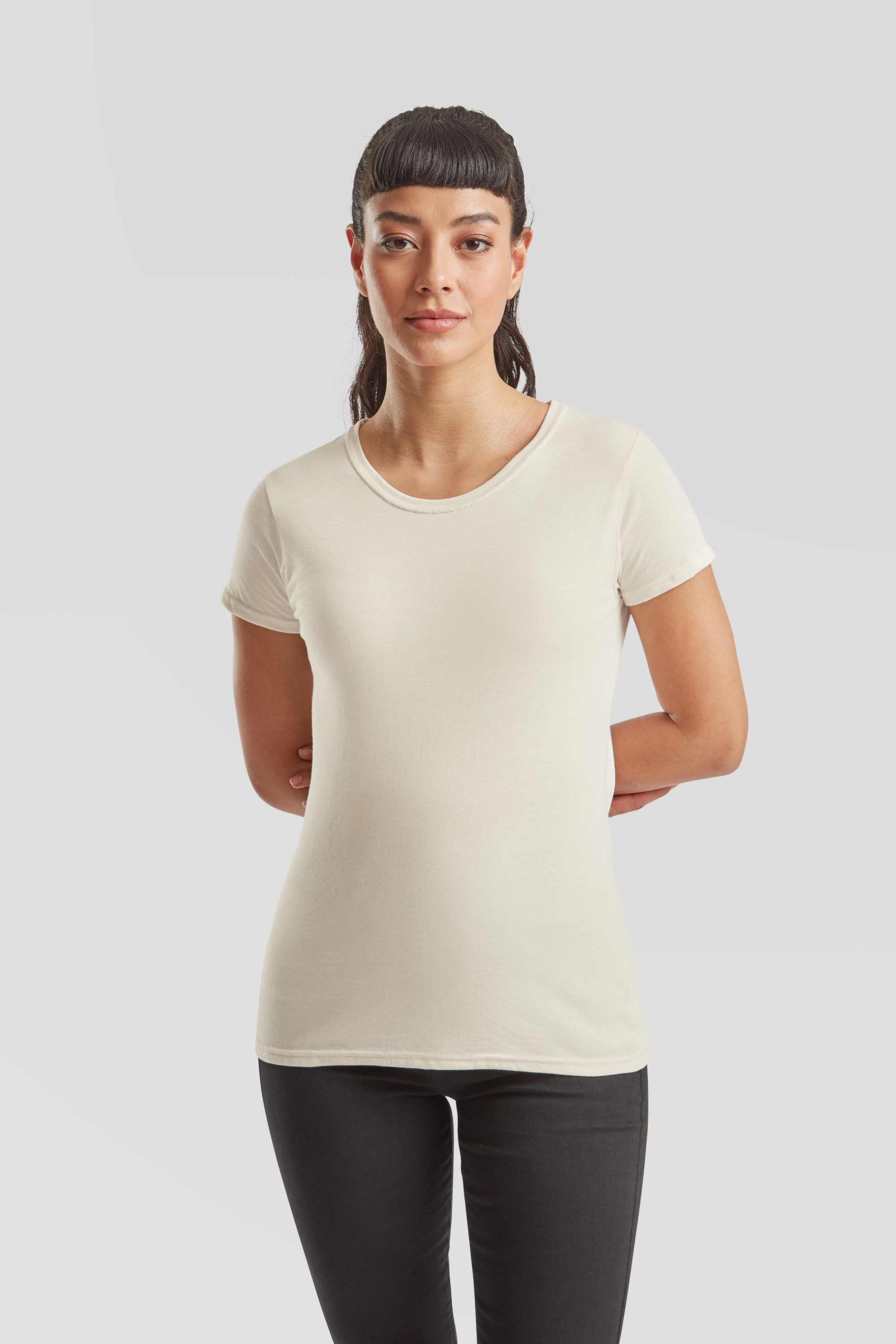 Fruit of the Loom Rundhalsshirt Ladies Iconic 150 T-Shirt