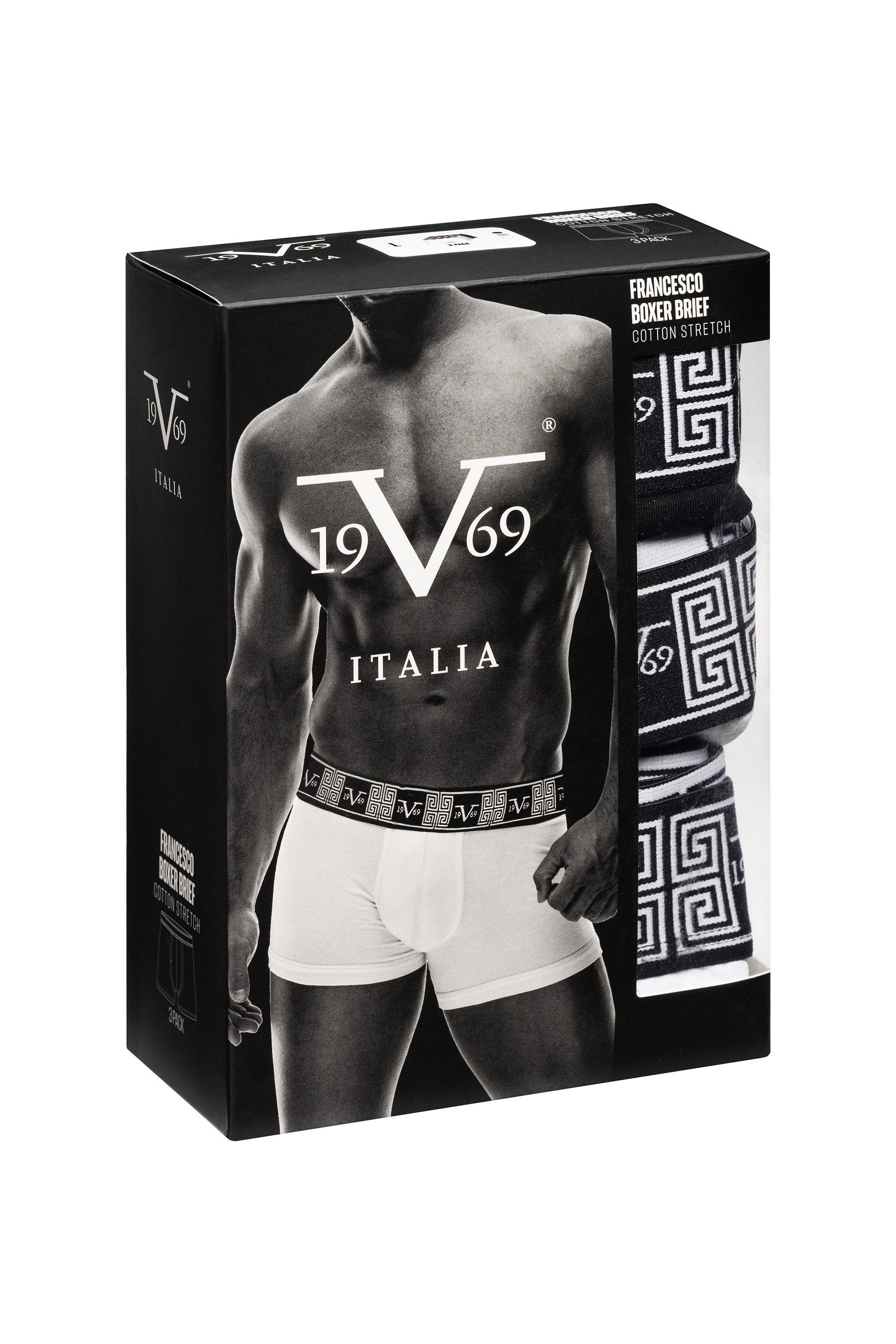 19V69 ITALIA Boxershorts Francesco 3er Pack (3er-Pack) – Bild 5 von 5
