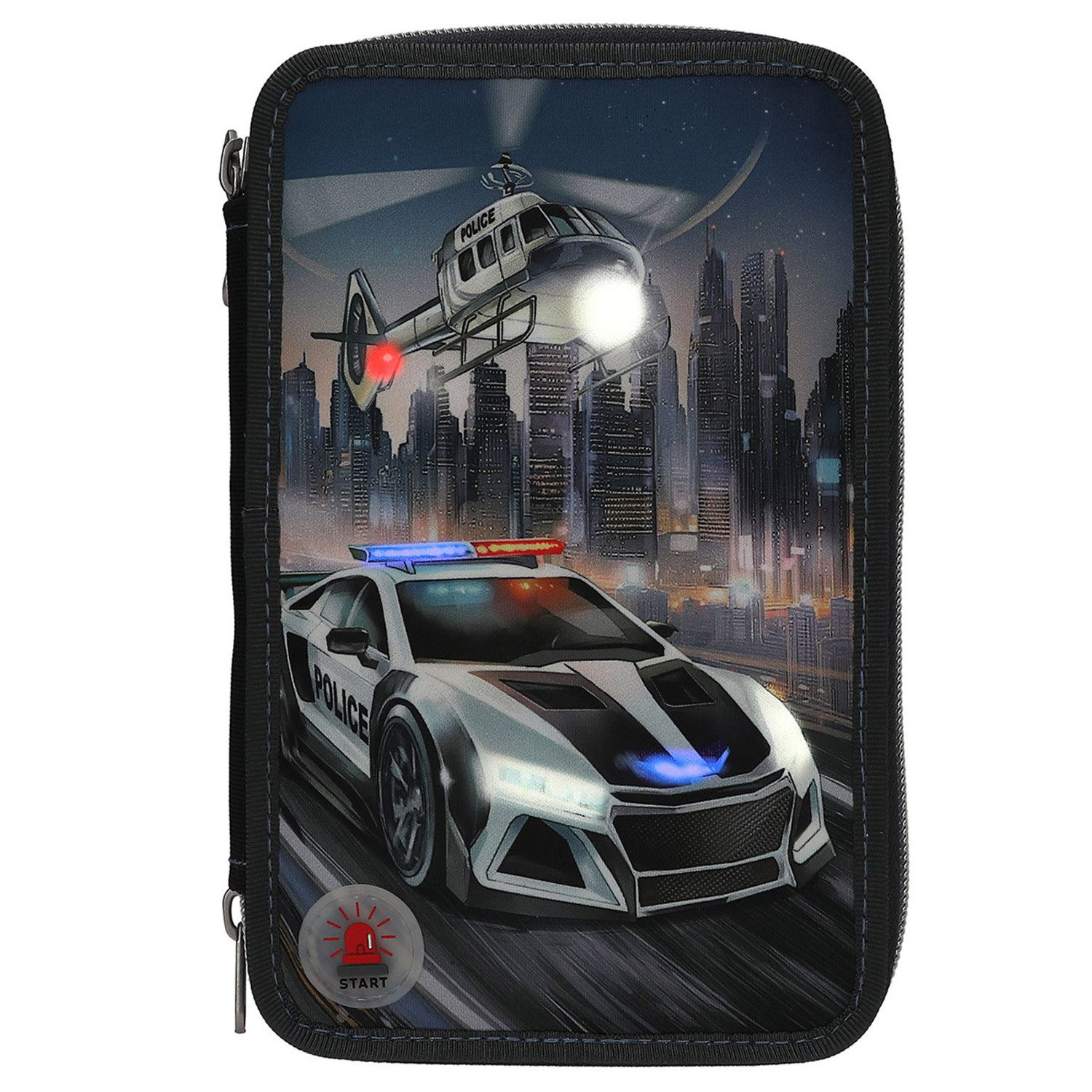 Depesche Freizeitrucksack Depesche 3-Fach Federtasche Monster günstig online kaufen