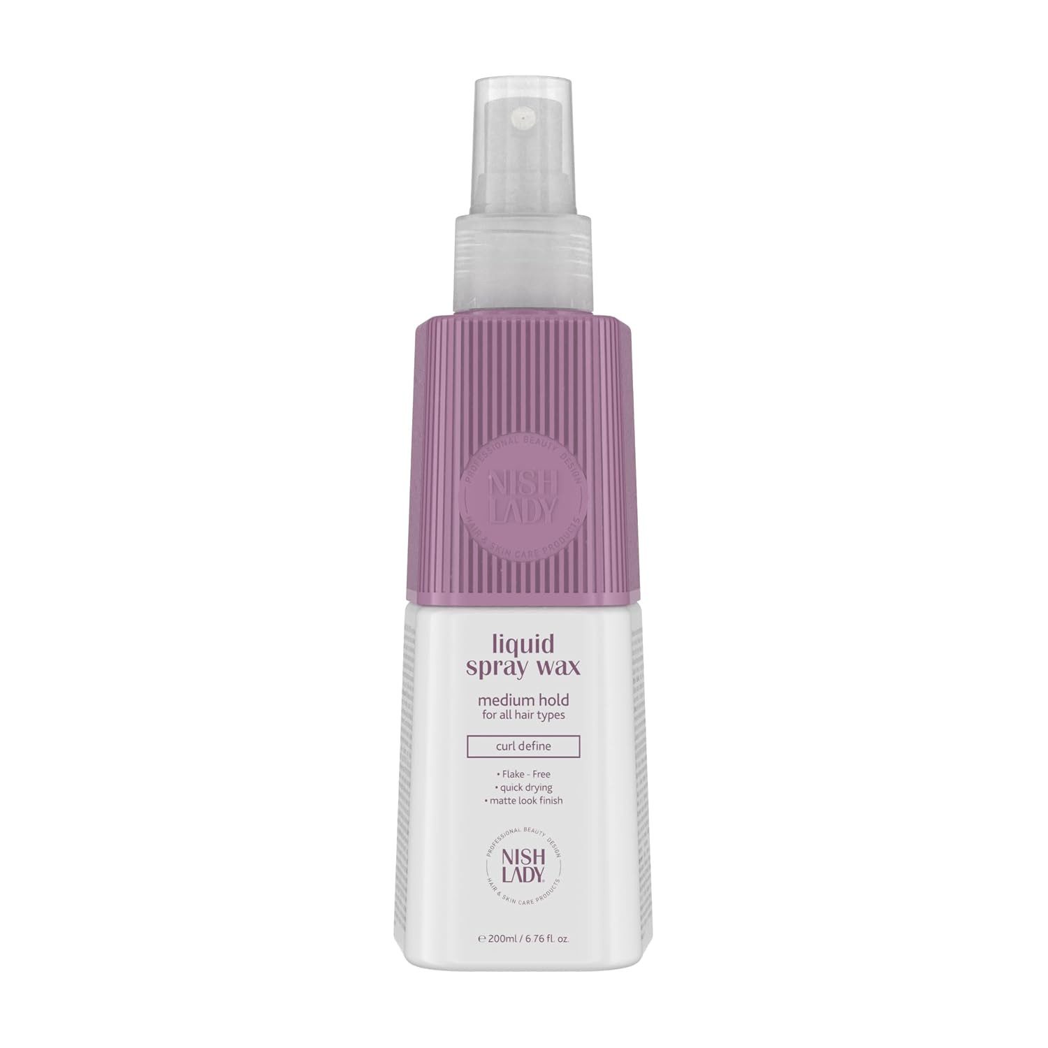 Nishlady Haarspray Nishlady Styling Spray 200 ml–Fixing Spray, Sea Salt Spray, Liquid Wax