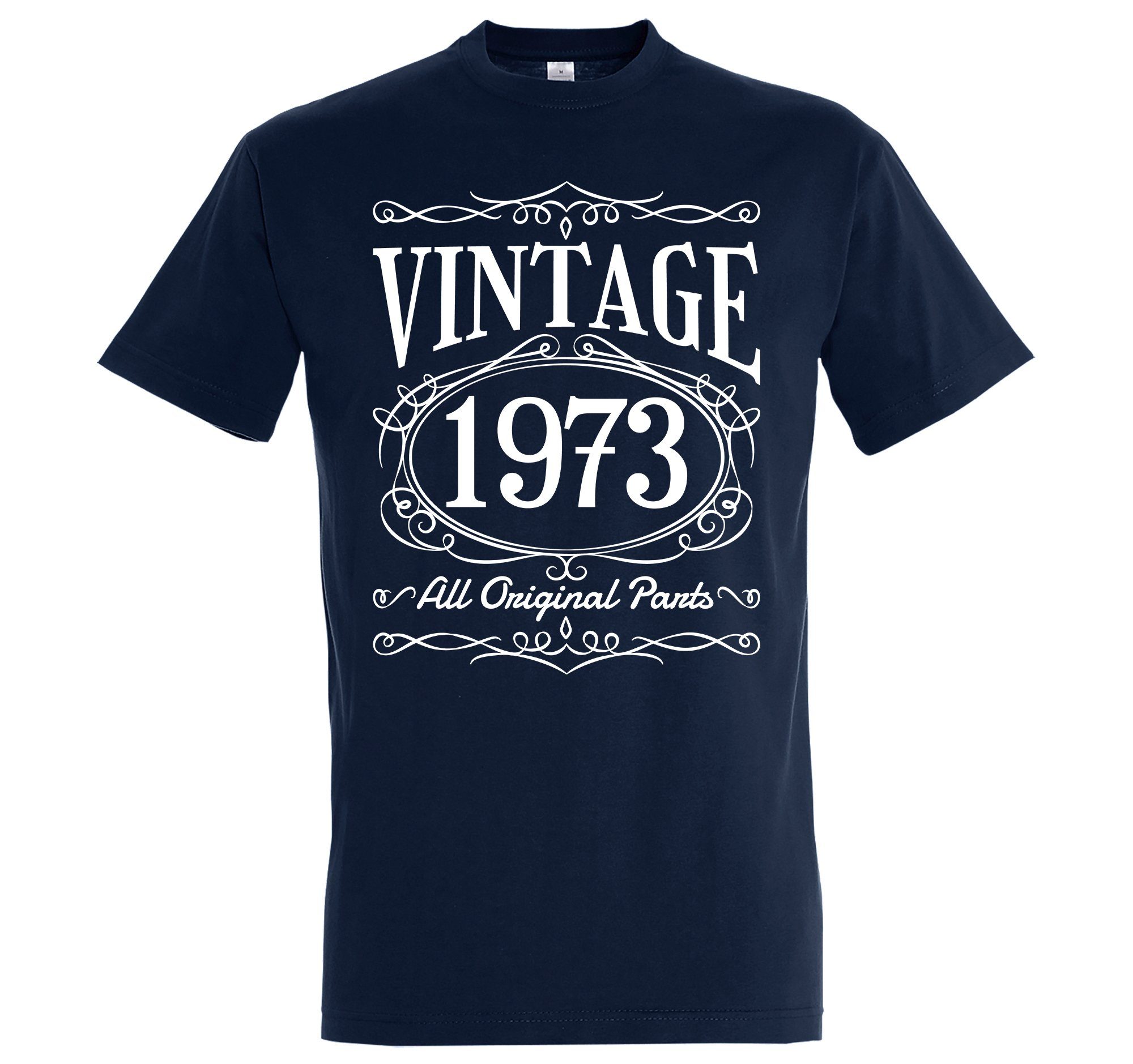 Youth Designz T-Shirt Vintage 1973 Herren Shirt mit trendigem Frontprint
