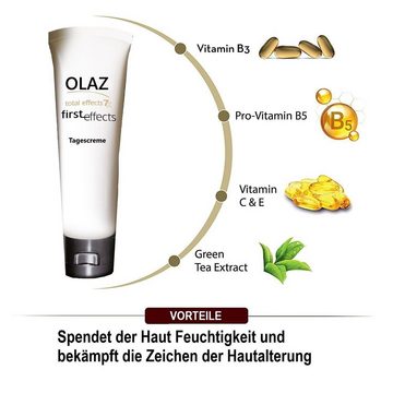 OLAZ Tagescreme Total Effects first effects 7in1 leichte Anti-Aging Tagescreme 40ml - 2erPack